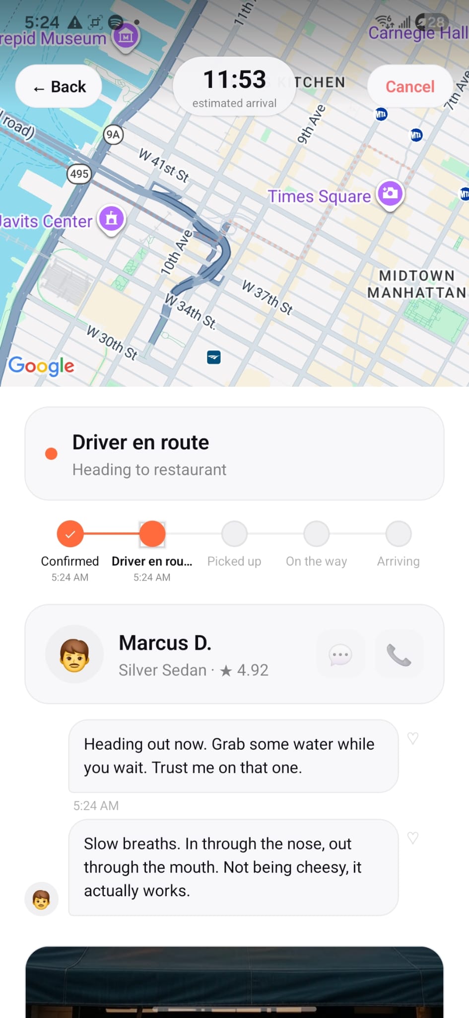 Live Tracking